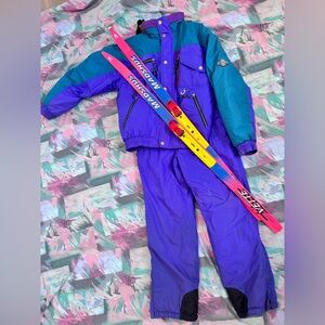 JuPa Sports Olympic Canada 80s Ski Suit Women's XS